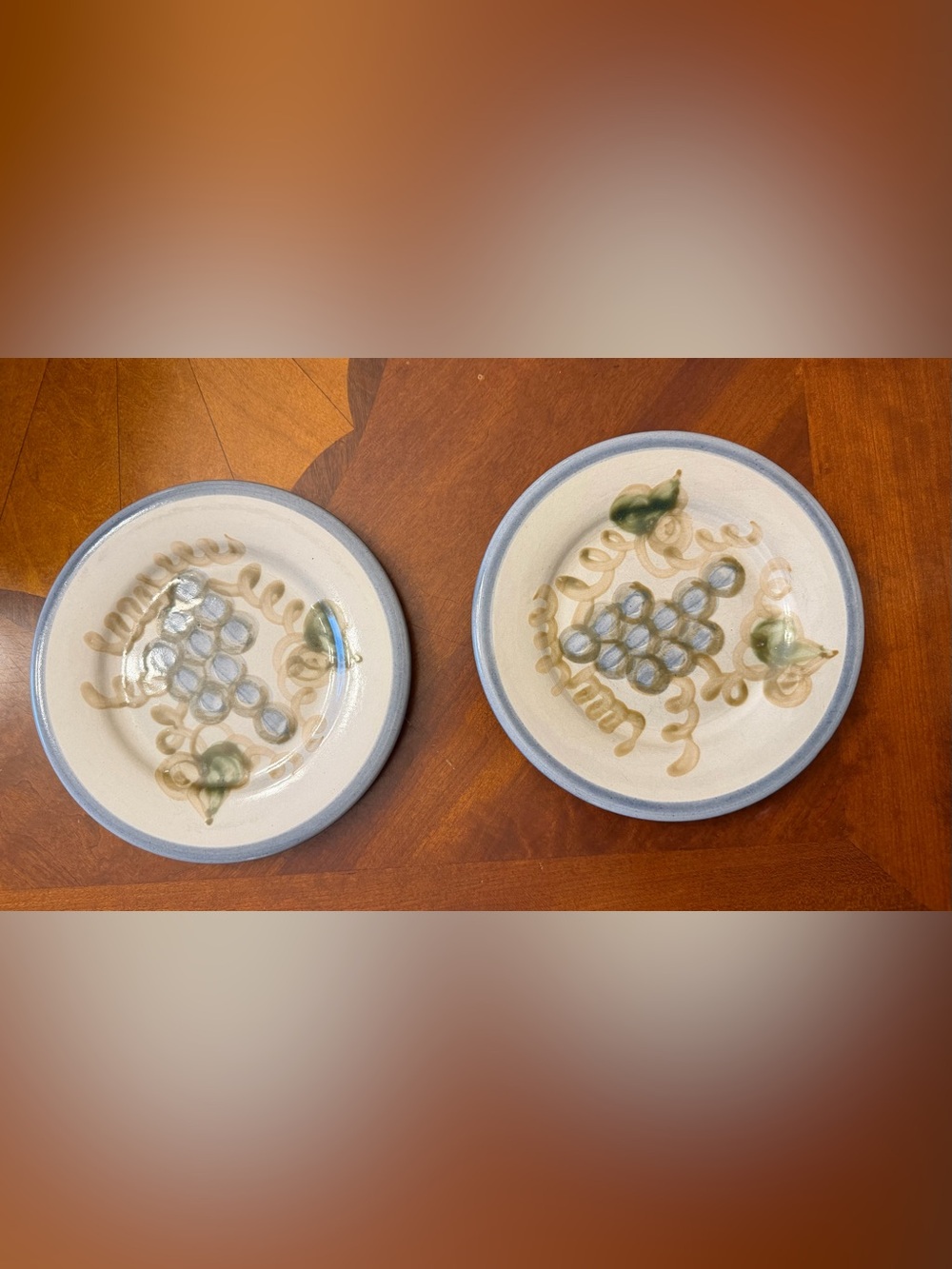 🔥Sizzling Sale🚒 Set Of 2 Louisville Stoneware Kentucky USA Side/Bread Plates